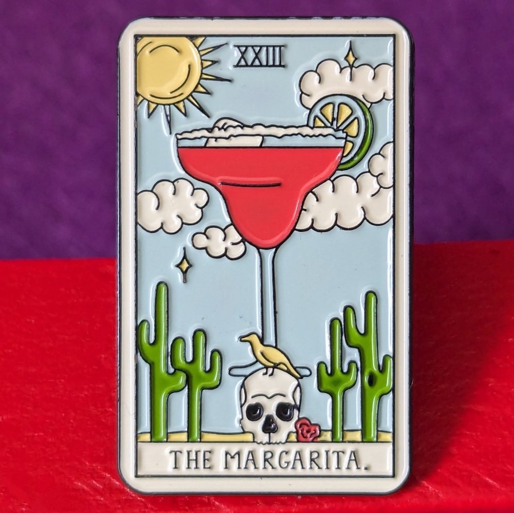 "The Margarita" Whimsical Tarot Pin